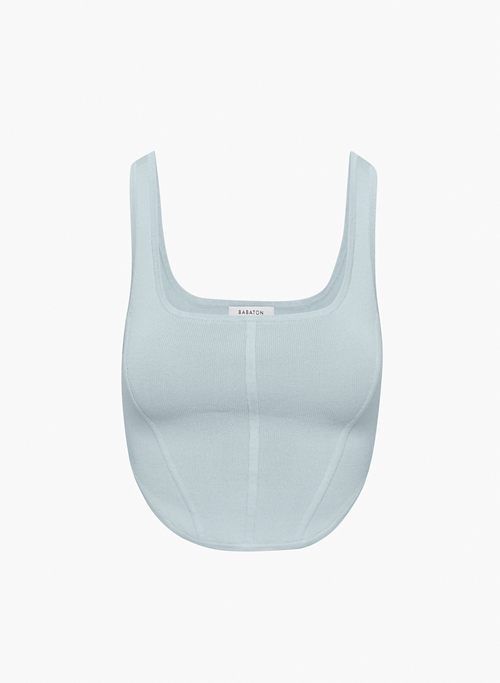 sculpt knit bustier tank sold by Aritzia product image thumbnail 7