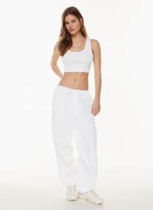 ribbed cropped tank sold by Aritzia