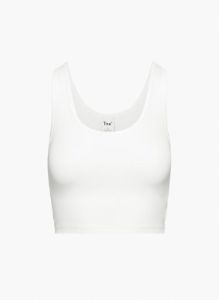 ribbed cropped tank sold by Aritzia