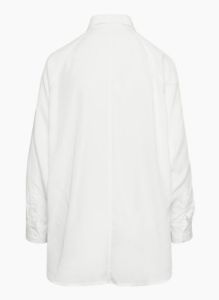 Wilfred Free Women's Boyfriend Shirt in White size Medium sold by Aritzia