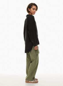 Wilfred Free Women's Boyfriend Shirt in White size Medium sold by Aritzia