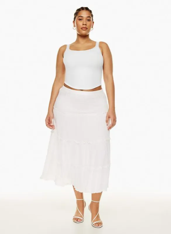 damasque skirt sold by Aritzia