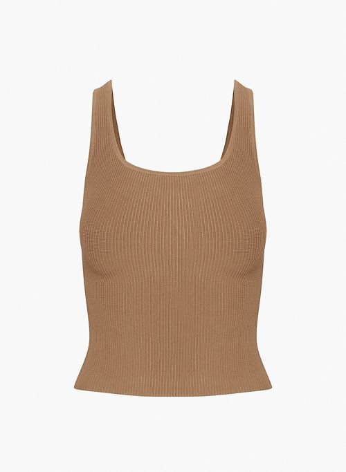 sculpt knit squareneck tank sold by Aritzia product image thumbnail 6