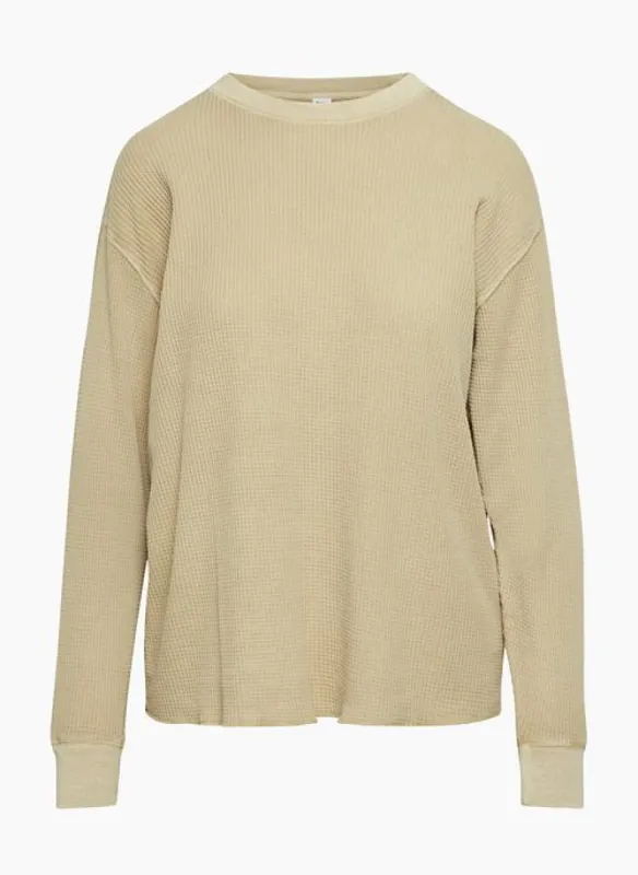waffle hangout longsleeve sold by Aritzia