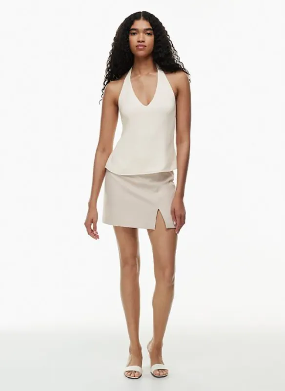 patio mini skirt sold by Aritzia