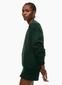 cozy fleece perfect crew sweatshirt sold by Aritzia