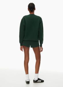 cozy fleece perfect crew sweatshirt sold by Aritzia
