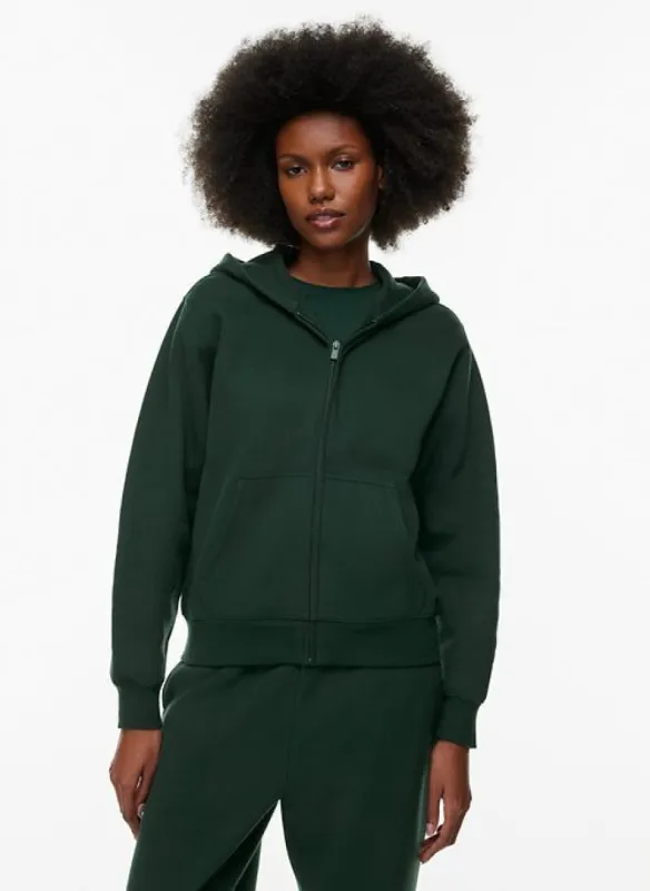 cozy fleece perfect zip hoodie sold by Aritzia