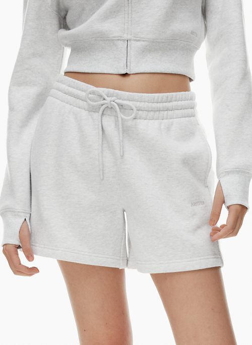 cozy fleece boyfriend mid-thigh sweatshort sold by Aritzia product image thumbnail 2