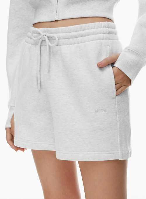cozy fleece boyfriend mid-thigh sweatshort sold by Aritzia product image thumbnail 4