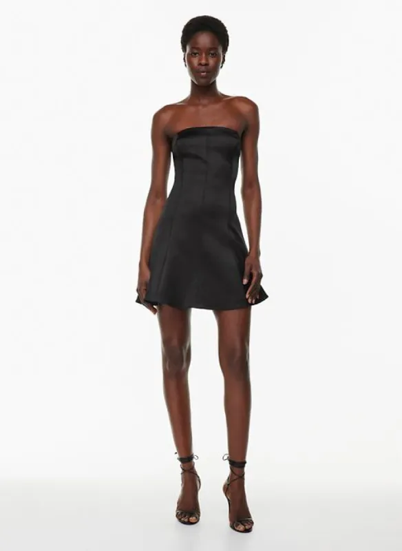 interest satin dress sold by Aritzia