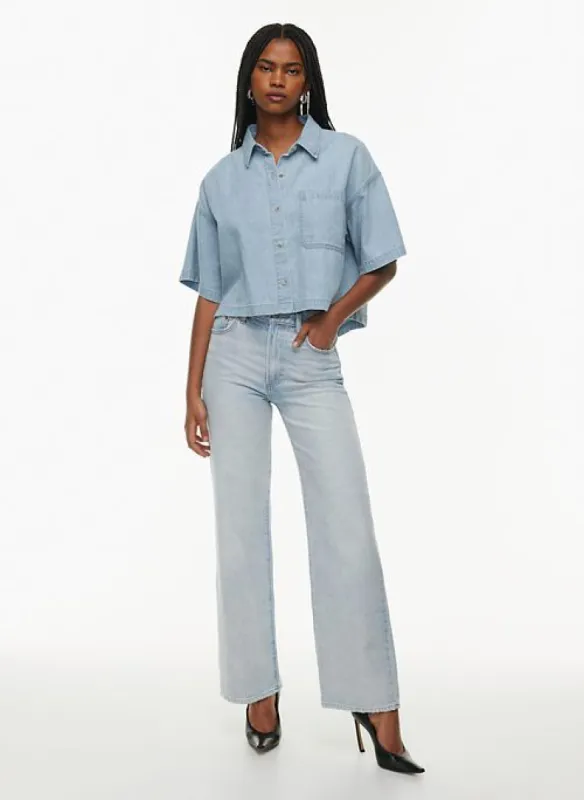 the farrah hi-rise wide jean sold by Aritzia