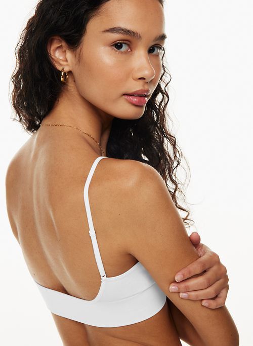 Sunday Best Women's Seamless Scoopneck Bra Top in White size Small sold by Aritzia product image thumbnail 4