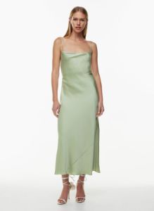 affection satin maxi dress sold by Aritzia