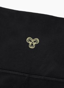 butter crossover flare hi-rise legging sold by Aritzia
