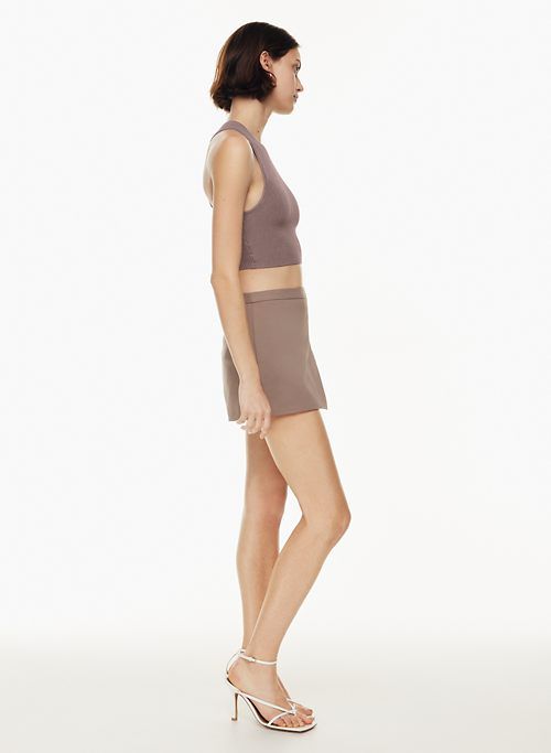 sculpt knit racer cropped tank sold by Aritzia product image thumbnail 3