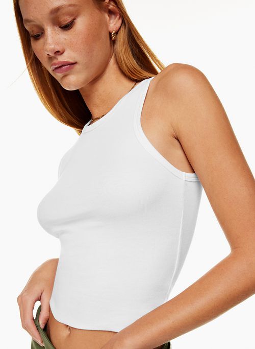 ribbed racer tank sold by Aritzia product image thumbnail 3