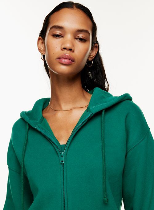 cozy fleece boyfriend zip hoodie sold by Aritzia product image thumbnail 2