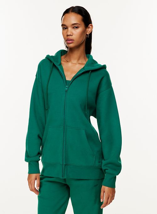 cozy fleece boyfriend zip hoodie sold by Aritzia product image thumbnail 3