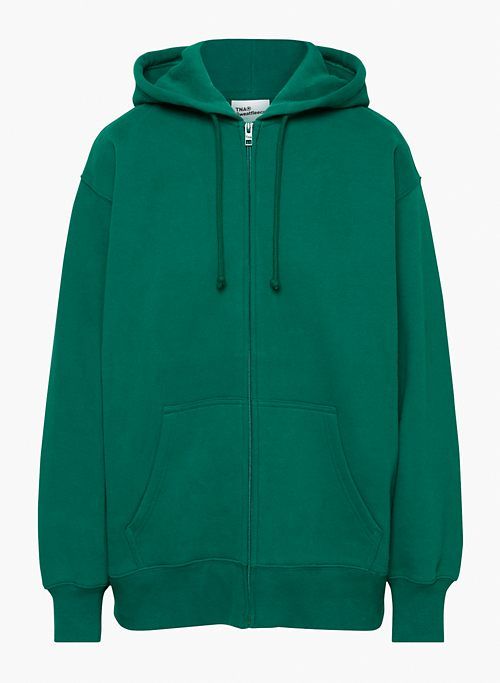 cozy fleece boyfriend zip hoodie sold by Aritzia product image thumbnail 6