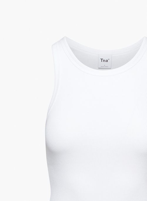 ribbed racer tank sold by Aritzia product image thumbnail 7