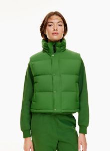 the super puff™ shorty vest sold by Aritzia