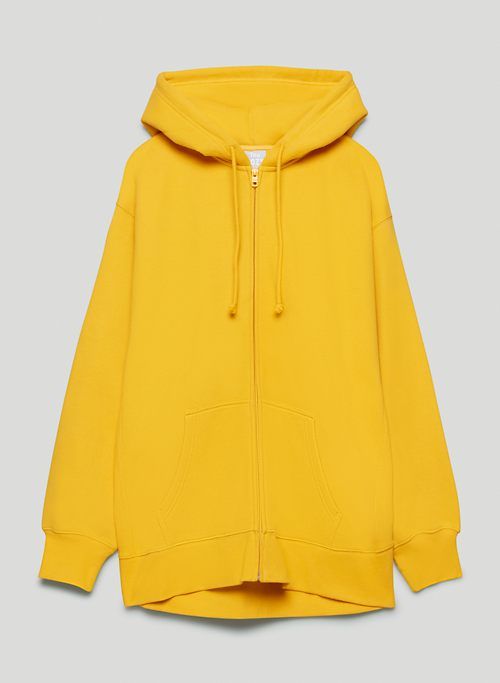 cozy fleece boyfriend zip-up hoodie sold by Aritzia product image thumbnail 5