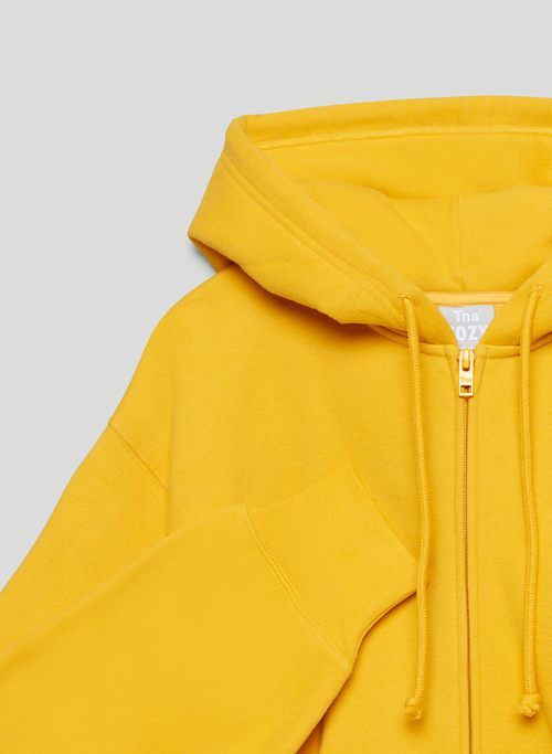 cozy fleece boyfriend zip-up hoodie sold by Aritzia product image thumbnail 6