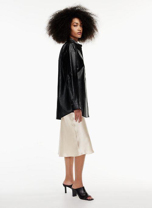 slip midi skirt sold by Aritzia product image thumbnail 3