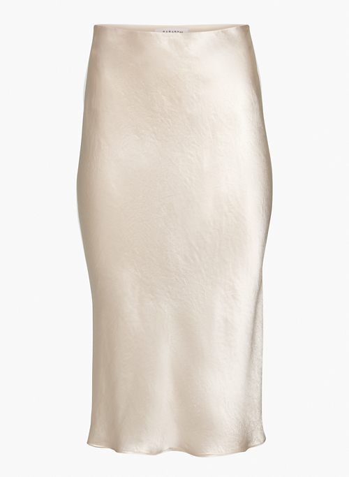 slip midi skirt sold by Aritzia product image thumbnail 6
