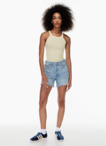 the ex boyfriend mid thigh short sold by Aritzia