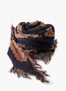 diamond mosaic scarf sold by Aritzia