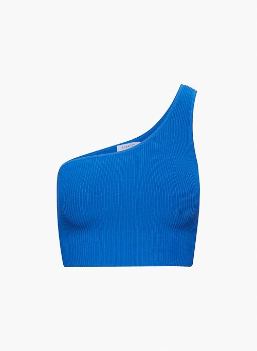 sculpt knit one-shoulder cropped tank sold by Aritzia product image thumbnail 7