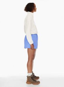 polar ½ zip sweater sold by Aritzia