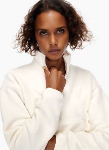 polar ½ zip sweater sold by Aritzia