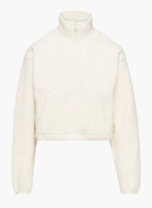 polar ½ zip sweater sold by Aritzia
