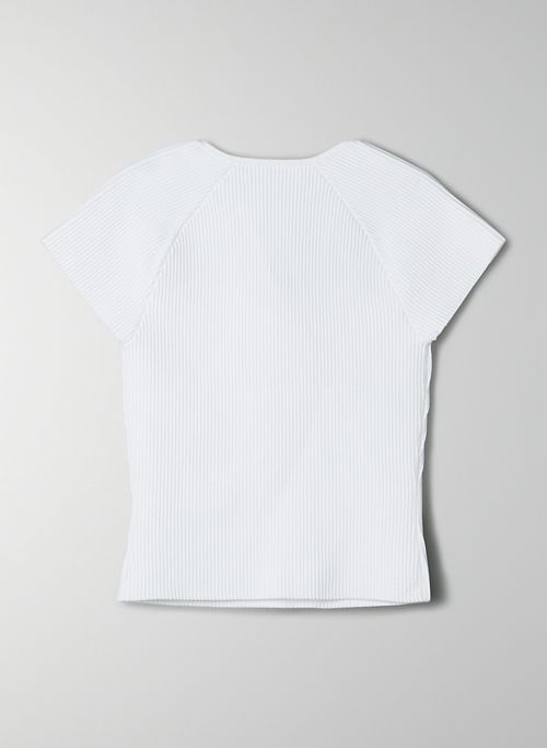 sculpt knit sweetheart t-shirt sold by Aritzia product image thumbnail 6