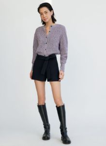 tie-front short sold by Aritzia