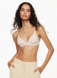 triangle bralette sold by Aritzia