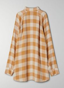 boyfriend button-up shirt sold by Aritzia