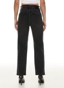 the arlo hi-rise straight jean sold by Aritzia