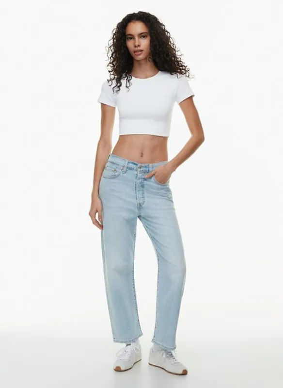 ribcage straight ankle jean sold by Aritzia