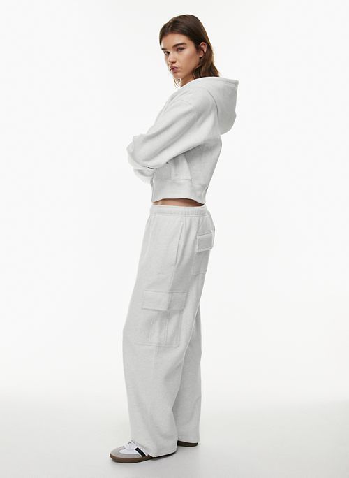 cozy fleece boyfriend boxy zip hoodie sold by Aritzia product image thumbnail 3