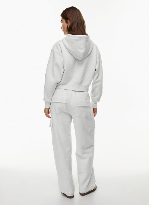 cozy fleece boyfriend boxy zip hoodie sold by Aritzia product image thumbnail 5
