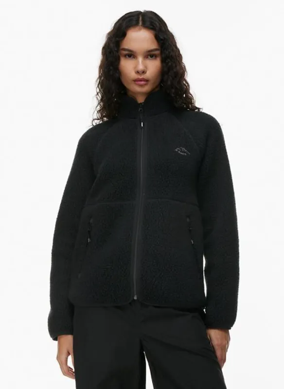 polartec® thermal pro® mocneck zip-up sold by Aritzia