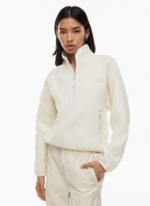 polartec® thermal pro® 1/2 zip sweater sold by Aritzia