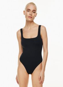 contour squareneck bodysuit sold by Aritzia