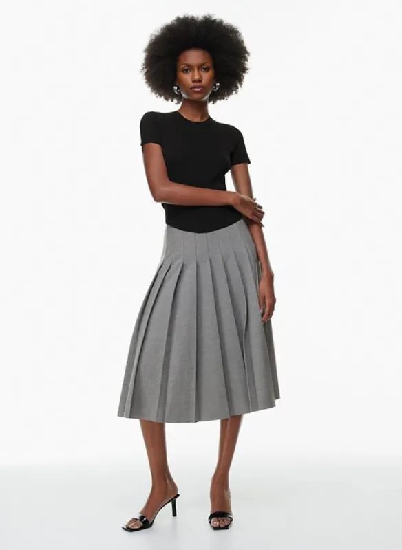 didi pleated skirt sold by Aritzia
