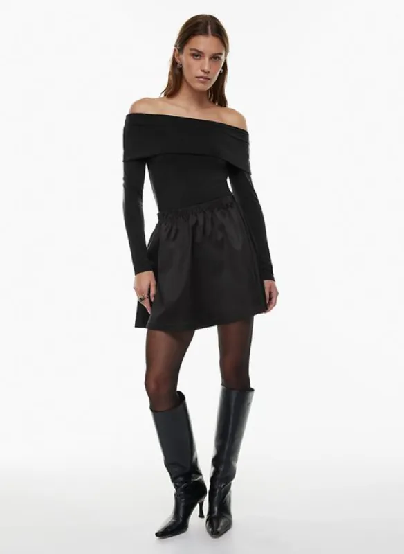 scarlett satin skirt sold by Aritzia
