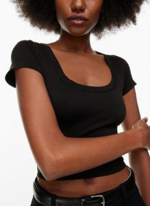 sinch smooth willow scoopneck t-shirt sold by Aritzia